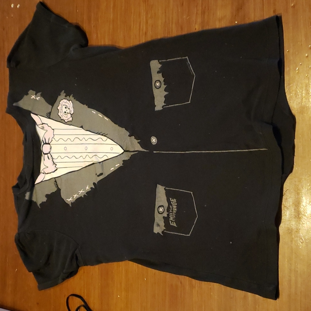 Vintage Emily The Strange Tuxedo top